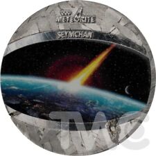 Seymchan Meteoryt 1 uncja moneta nieobiegowa 1$ niue 2021, używany na sprzedaż  PL