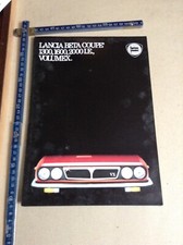 Depliant auto vintage usato  Italia