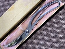 Grasoli Werk Gebr. Tesouras de frango vintage de aço inoxidável 1935. Raro. Muito limpo comprar usado  Enviando para Brazil