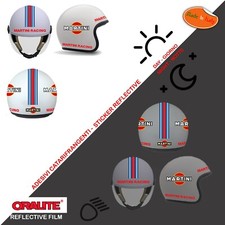 Adesivi catarifrangenti casco usato  Roma