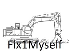 Usado, Komatsu PC200-3, 210-3, 220-3, 240-3 Escavadeira Manual de Loja FRETE GRÁTIS comprar usado  Enviando para Brazil