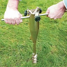 PARAFUSO DE AÇO RESISTENTE NO SOLO PICO GUARDA-SOL AIRER SUPORTE ROTATIVO LINHA DE LAVAGEM comprar usado  Enviando para Brazil