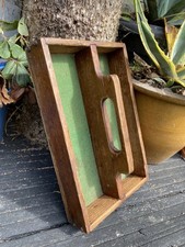 Vintage wooden box for sale  NEWQUAY