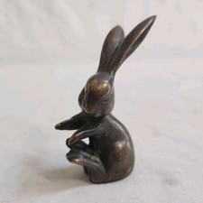 Vintage bronze bunny for sale  Fredericksburg