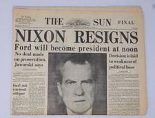 Nixon resigns aug for sale  Baltimore
