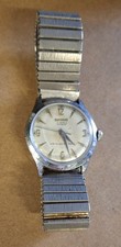 Relógio suíço masculino vintage Supreme 17j. Ex-militar australiano? Faixa verde cáqui. comprar usado  Enviando para Brazil