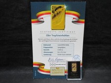 Sztabki złota 999 - Austria - jaskinie kroplowane Obir (1/200 OZ) PP + Z. GS5706 na sprzedaż  Wysyłka do Poland