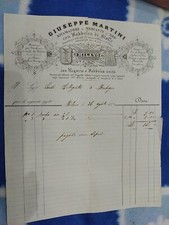 Fattura giuseppe martini usato Fattura giuseppe martini usato  Milano