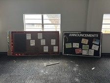 School bulletin boards for sale  Winter Haven