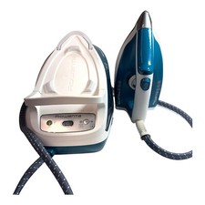 Estação de vapor compacta Rowenta 1800 watts ferro DG7530 azul verde-petróleo TESTADO, usado comprar usado  Enviando para Brazil