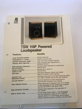 Acoustic research tsw for sale  Buffalo