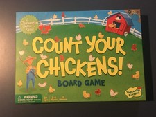 Jogo de tabuleiro educacional cooperativo infantil COMPLETO Count Your Chickens comprar usado  Enviando para Brazil