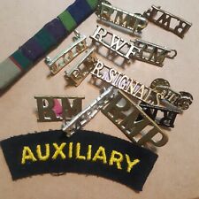 Military titles pins for sale  UK