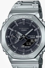 Relógio Casio G-Shock GMB2100D-1A Bluetooth movido a energia solar metal prata comprar usado  Enviando para Brazil