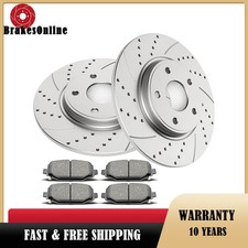 Rear brake rotors for sale  USA