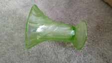 Vintage green vase for sale  ROTHERHAM