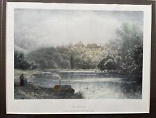 Hand coloured print for sale  TONBRIDGE