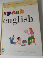 Manuel scolaire speak d'occasion  Corlay