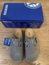 Birkenstock boston taupe usato  Conegliano