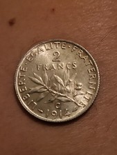 Francs semeuse 1914 d'occasion  Roubaix