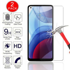 Pacote com 2 Protetores de Tela de Vidro Temperado Transparente Premium para Motorola Moto G 5G 2022, usado comprar usado  Enviando para Brazil