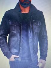 Solid leder bikerjacke gebraucht kaufen  Rostock