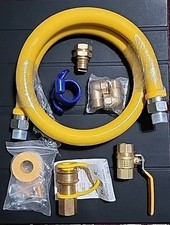 Usado, Kit de sistema de segurança 1675kit48, mangueira de linha de gás natural 3/4" id, 48" comercial  comprar usado  Enviando para Brazil
