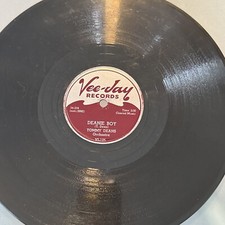 1954 R&B - TOMMY DEAN ORCHESTRA 78 rpm VEE-JAY 125 Deanie Boy - Eventime V+ comprar usado  Enviando para Brazil