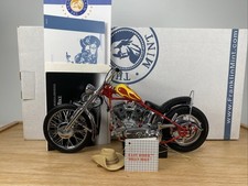 Bicicleta Franklin Mint Harley Davidson Billy Easy Riders motocicleta B11XN65 1/10! comprar usado  Enviando para Brazil