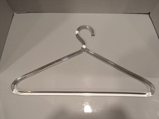 9 cabides de roupas vintage Lucite Plastuc acrílico transparente anos 80??  Retrô  comprar usado  Enviando para Brazil