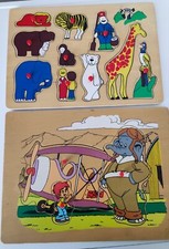 Kleinkinder holzpuzzle setzpuz gebraucht kaufen  Hüttenberg