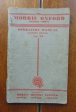 Morris oxford operators for sale  CHORLEY
