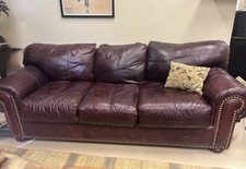 Top grain burgundy for sale  Watchung