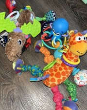 Lote de 5 mordedores sensoriais de chocalho Lamaze Baby Einstein Fisher PriceBaby brinquedo infantil comprar usado  Enviando para Brazil