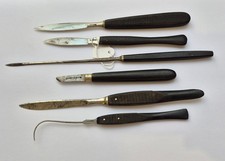 Couteaux scalpels crochets d'occasion  Paris X