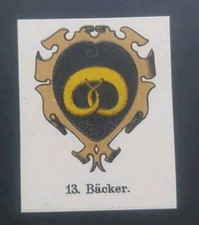 Bäcker zunftwappen 1898 gebraucht kaufen  Springe