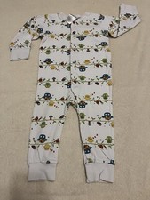 Schlafoverall weiß vögel gebraucht kaufen  Arnsberg