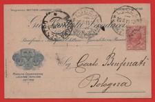 Cartolina commerciale pubblici usato  Bologna