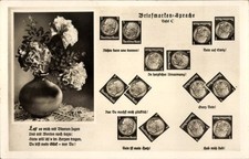 Briefmarkensprache blumenstrau gebraucht kaufen  Berlin
