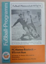 Riginal fußball programm gebraucht kaufen  Rostock