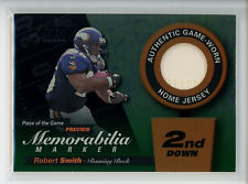 2000 Leaf Limited Piece of the Game Preview Second Down #RS26P Robert Smith /100, usado comprar usado  Enviando para Brazil