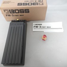 Pedal BOSS FW-3 Wah com caixa e manual efeito de guitarra vintage com caixa frete grátis comprar usado  Enviando para Brazil