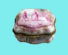Boite bijoux porcelaine d'occasion  Montsûrs