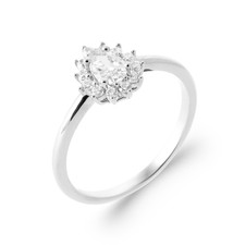 Bague marquise cristal d'occasion  Alès