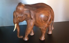 Elefant ebenholz handdgeschnit gebraucht kaufen  Breuberg