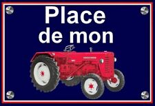 Plaque place tracteur d'occasion  Paris I