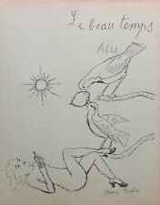 Francis picabia lithographie d'occasion  Aigues-Vives