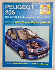 Peugeot 206 haynes for sale  FARNBOROUGH