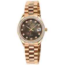 Relógio suíço de aço quartzo GV2 by Gevril feminino 12420B Turim diamante mostrador esfregão comprar usado  Enviando para Brazil