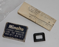 Minolta eyepiece corrector for sale Minolta eyepiece corrector for sale  VERWOOD